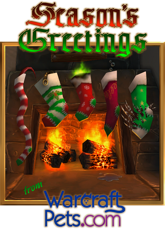 Season's Greetings from WarcraftPets!