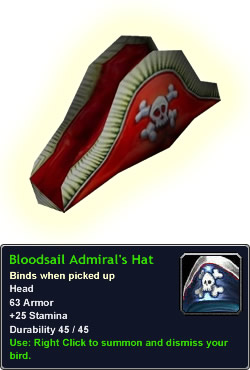 Bloodsail Admiral's Hat