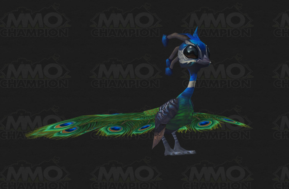 Datamined peacock