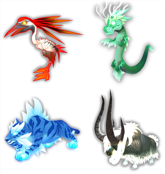 Celestial pets