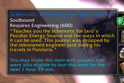 Schematic: Chief Engineer Jard's Journal