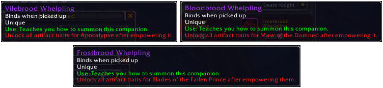 Locked Death Knight pets