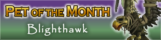 Blighthawk - Pet of the Month August 2017