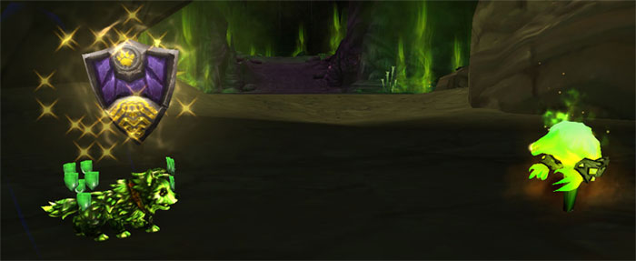 Fel Pup using Crouch