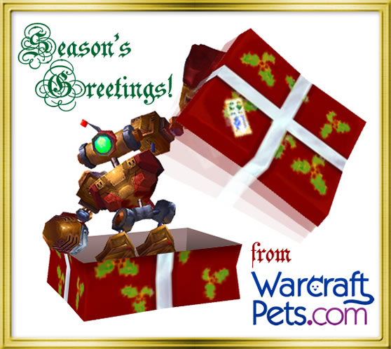 Season's Greetings from WarcraftPets