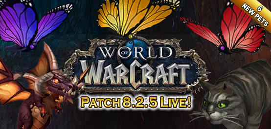 Patch 8.2.5 - 6 new pets!