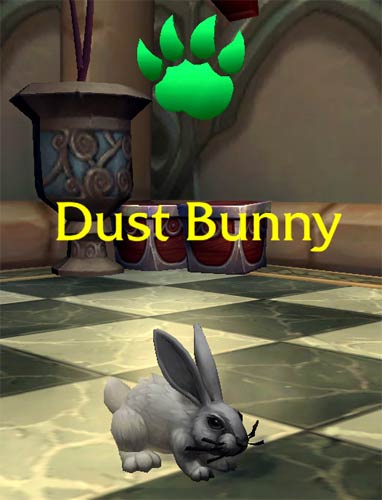 Wild dust bunny