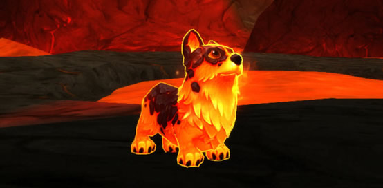 WoW 10th anniversary pet: Molten Corgi