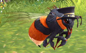 Seabreeze Bumblebee wearing a dapper hat